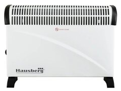 Convector electric Hausberg HB-8200, 2000 W, 3 nivele de putere, termostat reglabil